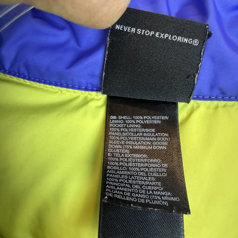 The North Face shoulder hem